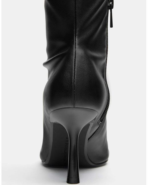 Pull&Bear Black – stiefel