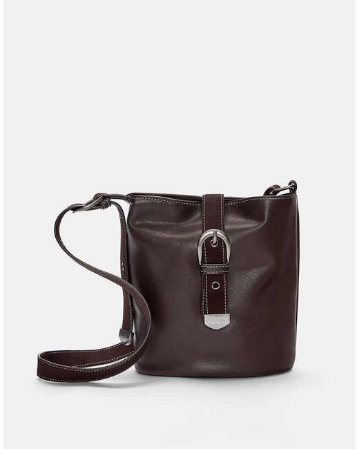 Pull&Bear Brown Crossbody Bag