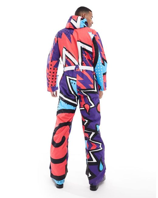 OOSC Red Fresh Prince Ski Suit for men