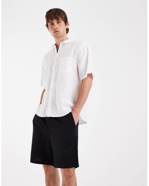 Short texturé Jack & Jones pour homme en coloris White