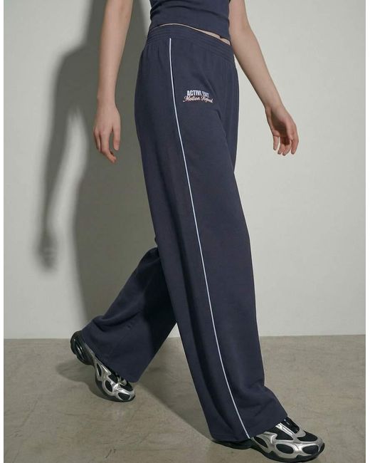 HYPEDROP Sweatpants in het Blue