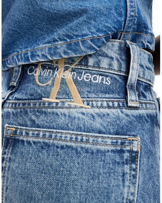 Calvin Klein Blue – mom-jeans