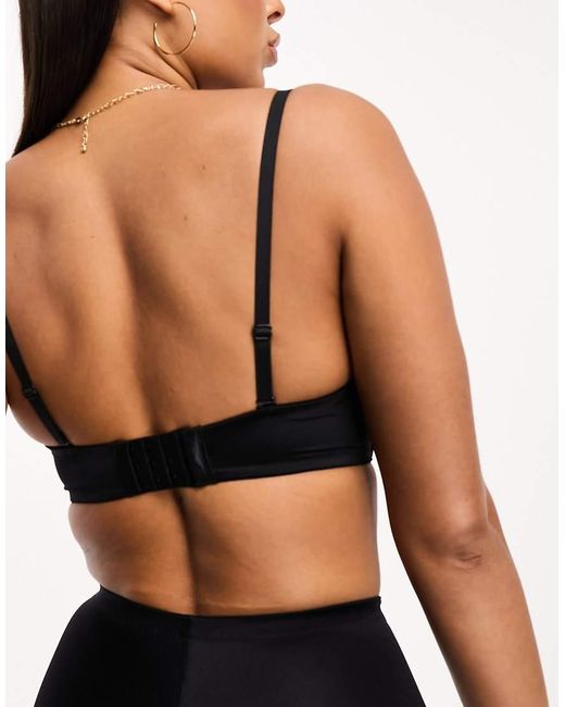 DORINA Black Mix & Match Sublime Scuplt Wirefree Strapless Bandeau Bra