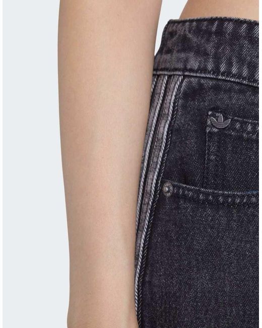 Adidas Originals Blue Firebird Jorts Denim