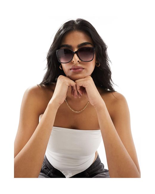 New Look Black Oversized Classic Sunglasses