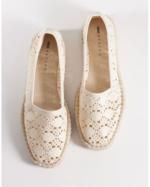 ASOS Natural – joyce – espadrilles