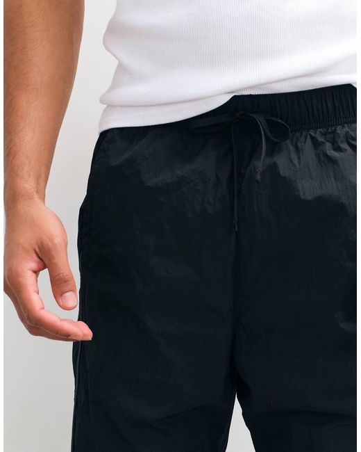 Hollister White Baggy Side Graphic Track Pant for men