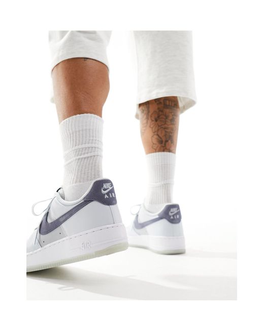 Air force 1 '07 - sneakers grigie e multicolore di Nike in White da Uomo