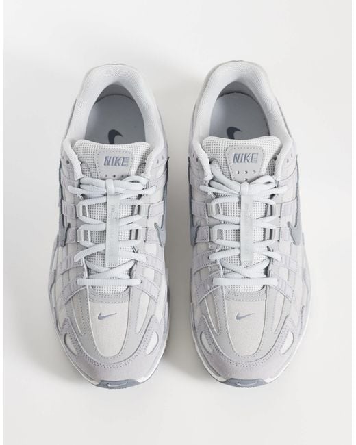 Nike White P-6000 Trainers for men