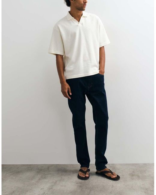 Mango Slim Jeans in het Gray voor heren