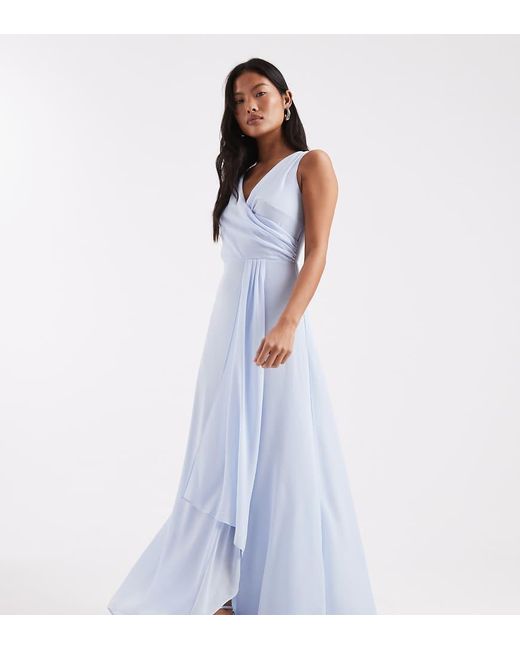Vestito Lungo Da Damigella di TFNC London in Blue