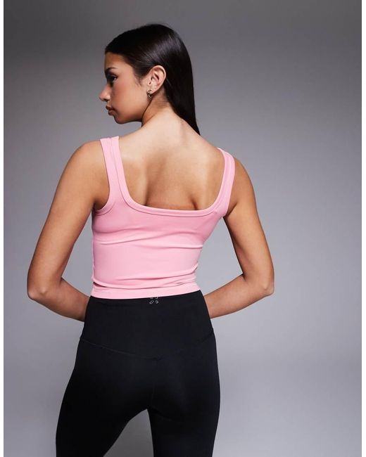 4505 Pink Icon Active Slightly Cropped Vest