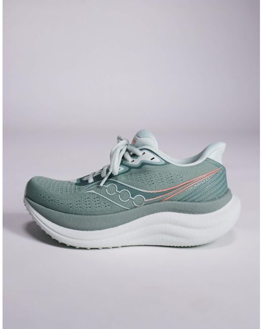 Saucony Gray Triumph 23 Running Trainers