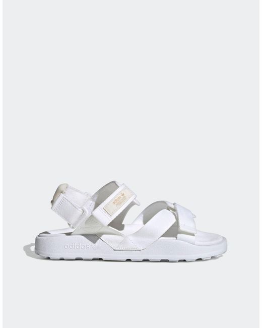 Sandalias blancas adilette Adidas Originals de color White