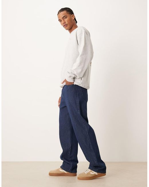 Pompeii UK White Pompeii 5 Pocket Jeans for men