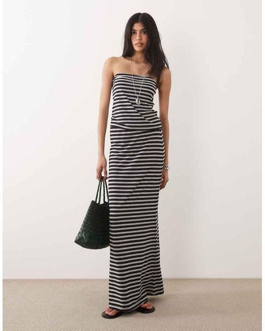 ASOS Black Co-ord Bandeau Top