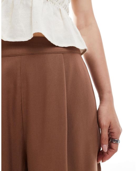 ASOS White Pull On Shorts