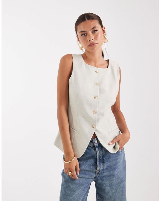 Gilet Vero Moda en coloris White