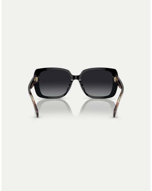 Ralph Black Ra5298U Rectangle Polarised Sunglasses With Lens