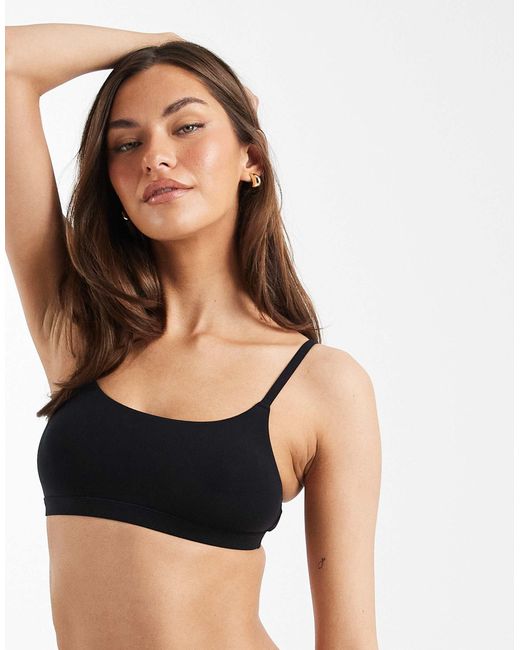 ONLY Black Peached Bralette