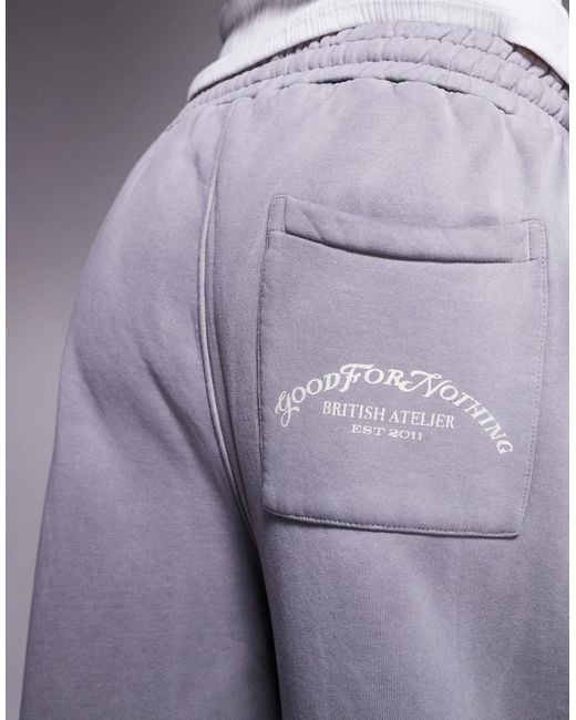 Good For Nothing Purple – locker geschnittene jogginghose