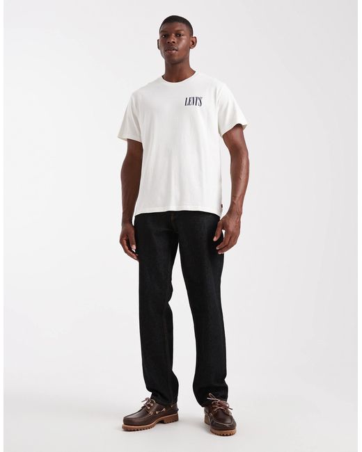 Levi's – relaxed-fit-t-shirt in White für Herren