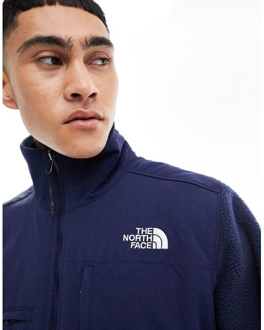 The North Face – denali – jacke aus fleece und ripstop in Blue für Herren