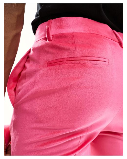 Pantalones ASOS de hombre de color Pink