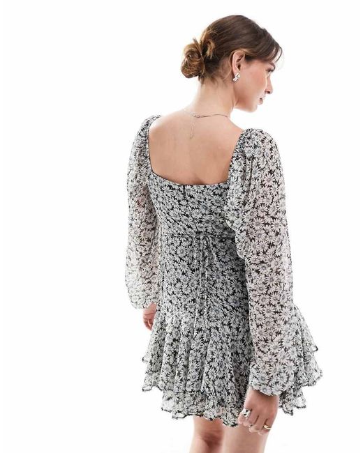 halter dress with keyhole Santorini Halter Mini Dress  Keyhole Neck Resort Dress