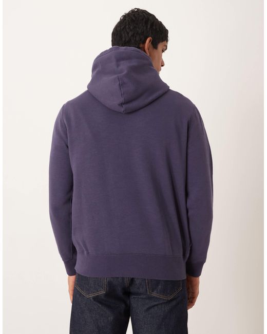 Polo Ralph Lauren – heritage – fleece-kapuzenpullover in Blue für Herren