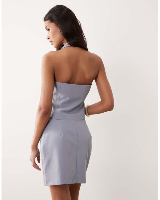 Miss Selfridge Multicolor Tailored Waistcoat