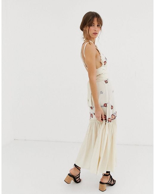 free people chrysanthemum kiss maxi dress