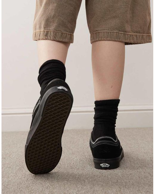 Vans Black Rowley Classic Trainers for men