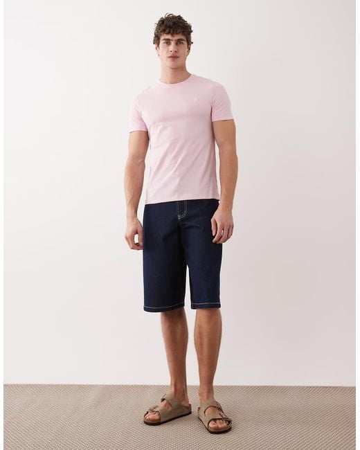 Polo Ralph Lauren Pink Icon Logo T-shirt for men