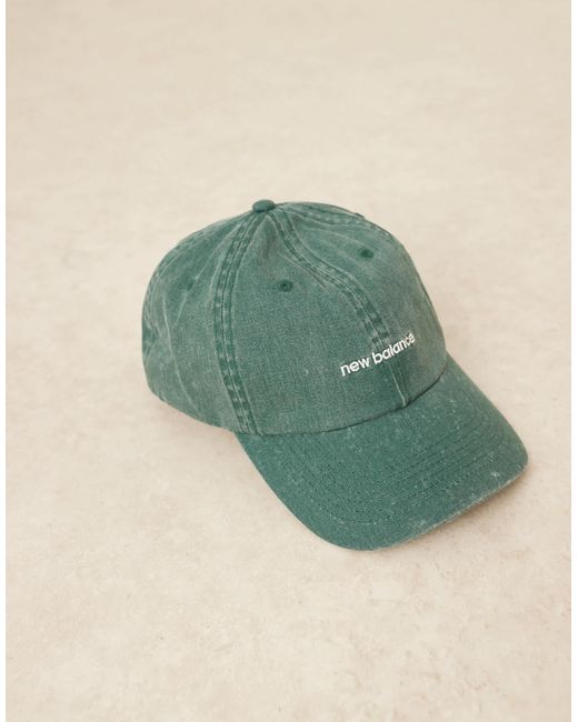 New Balance Green Linear Cap for men