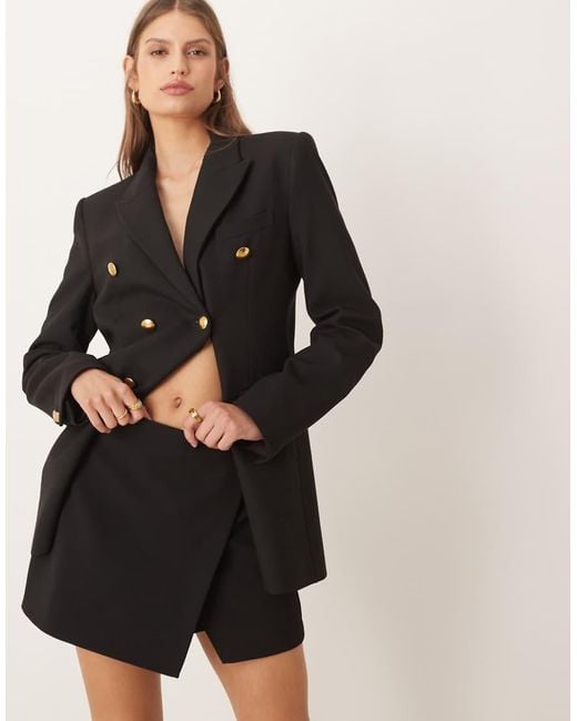 Mango Black Mini Skort Co-ord