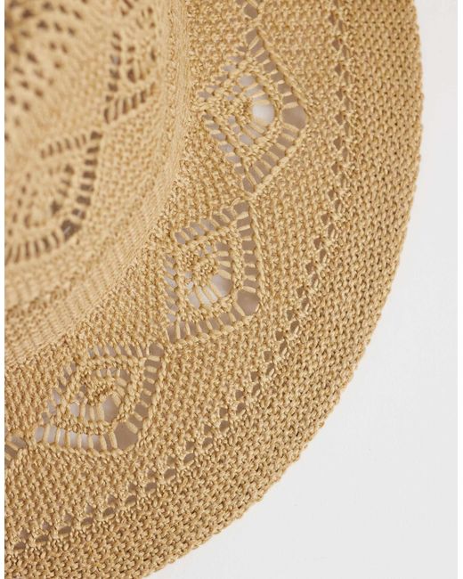 Chapeau Accessorize en coloris Natural