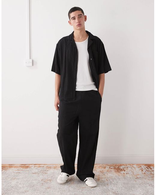 Collusion – hose aus webstoff in White für Herren