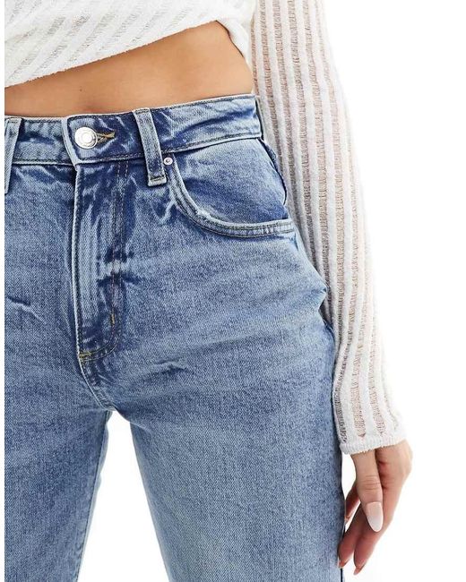 Cotton On Blue Slim Straight Leg Jeans
