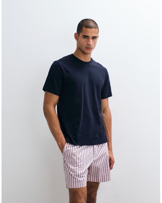 ARKET Blue Midweight Jersey T-shirt for men