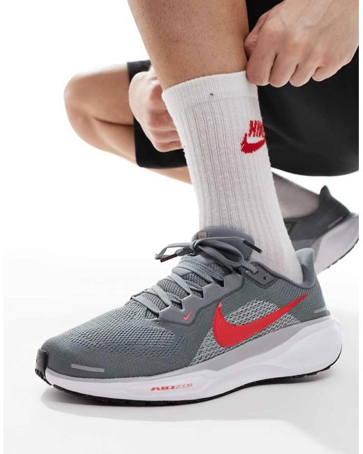 Nike Gray Air Zoom Pegasus 41 Trainers for men