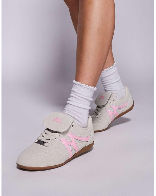 Steve Madden Multicolor Freekick Trainers With Fold Over Detail