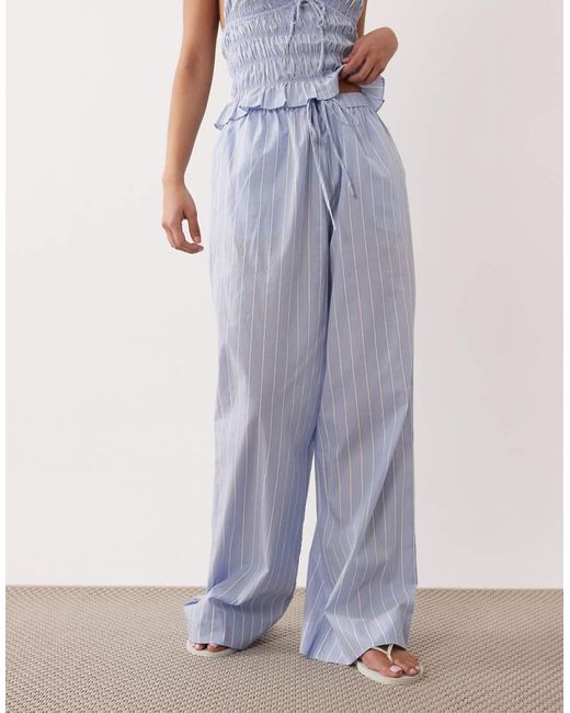 Nia Blue Khonny Wide Leg Trouser