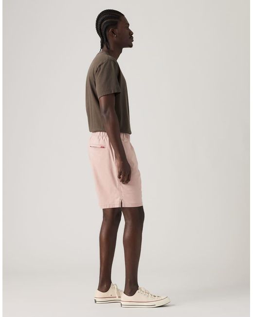 Levi's Natural Boxer Cotton Linen Shorts for men