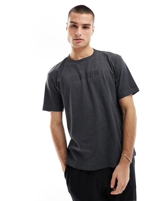 Intense power - t-shirt confort - anthracite Calvin Klein pour homme en coloris Black