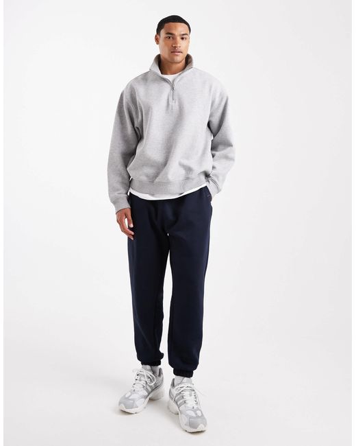 ASOS Blue Essentials Tapered Jogger for men