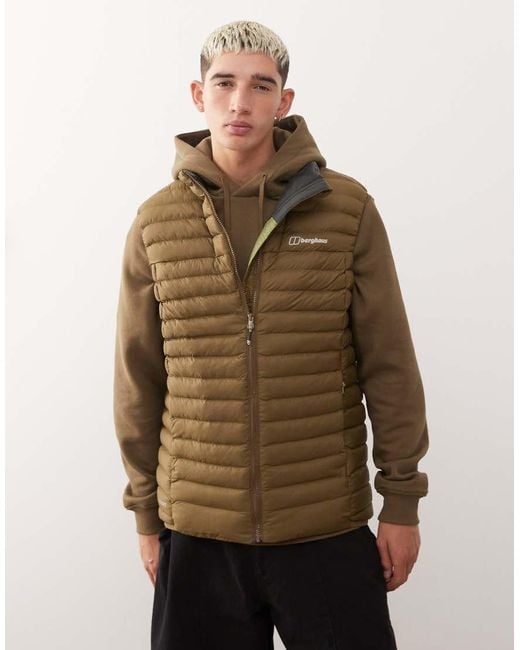 Berghaus Brown Gilet Vaskye Synthetic Insulated Vest for men