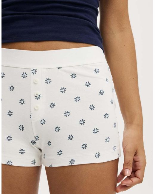 Cotton On Blue Dreamy Soft Boyshort