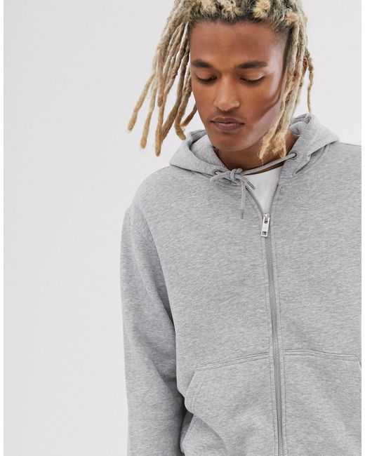 weekday zip sweater