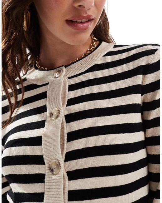 Object Black – strickjacke